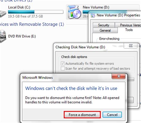 how to test your hard drive windows 7|run disk check windows 7.